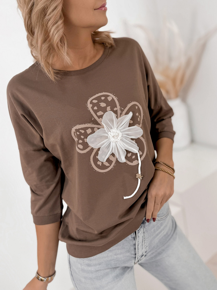 BLOUSE CAYCE BROWN