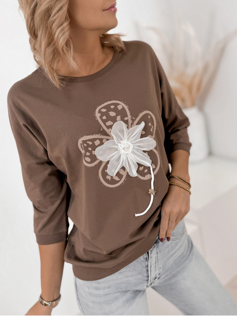 BLOUSE CAYCE BROWN