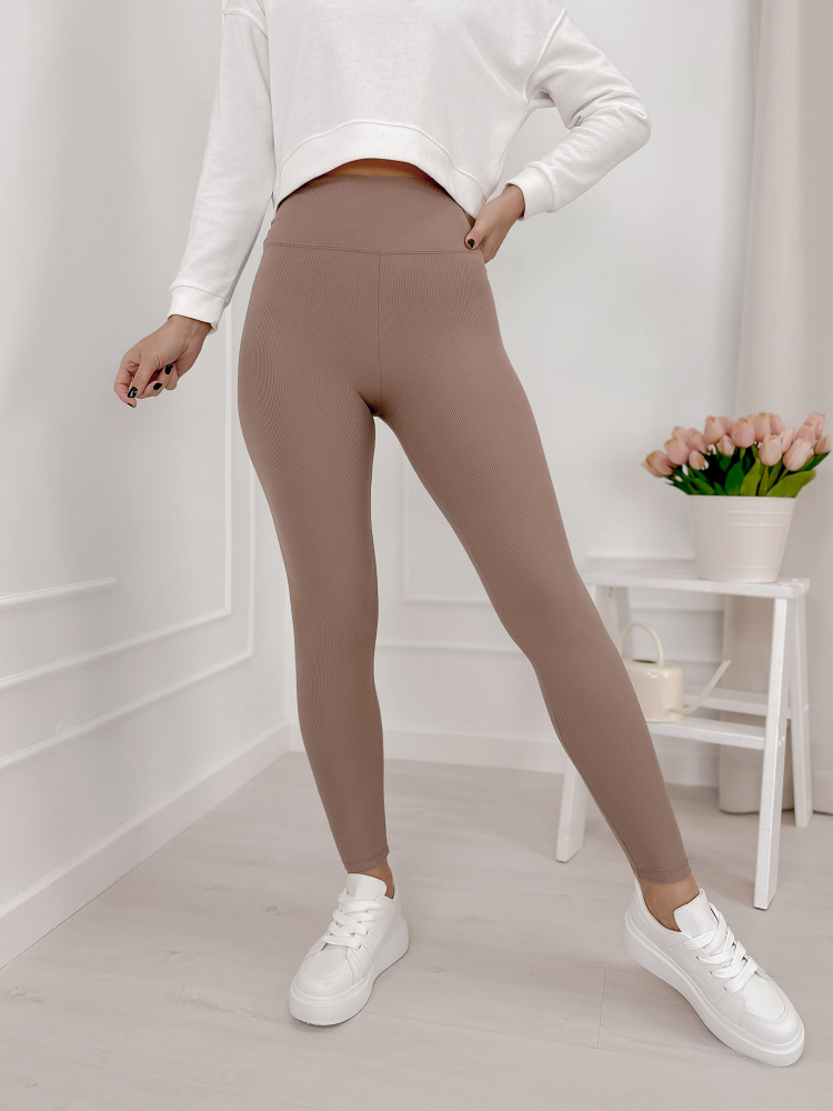 LEGGINGS OCAMPO DARK BEIGE