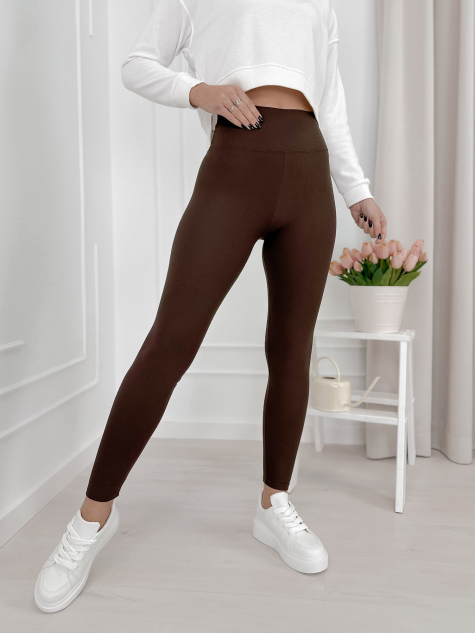 LEGGINGS OCAMPO DARK BROWN