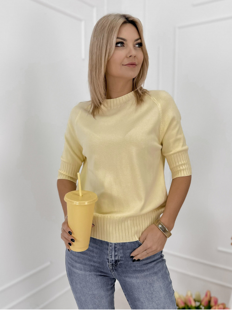 SWEATER MORES YELLOW
