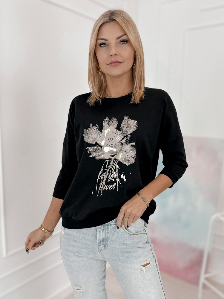 BLUSE BRIEN SCHWARZ