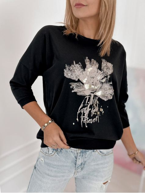 BLOUSE BRIEN NOIR