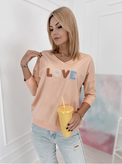 BLOUSE MARGERIE PÊCHE