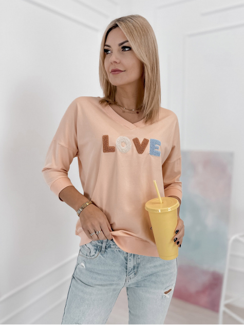 BLUZA MARGINITA PIERSICA