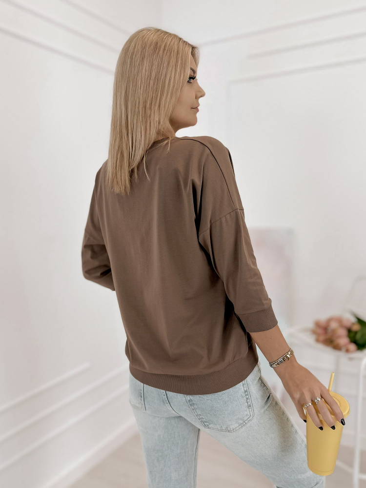 BLOUSE MARGERIE BRUN