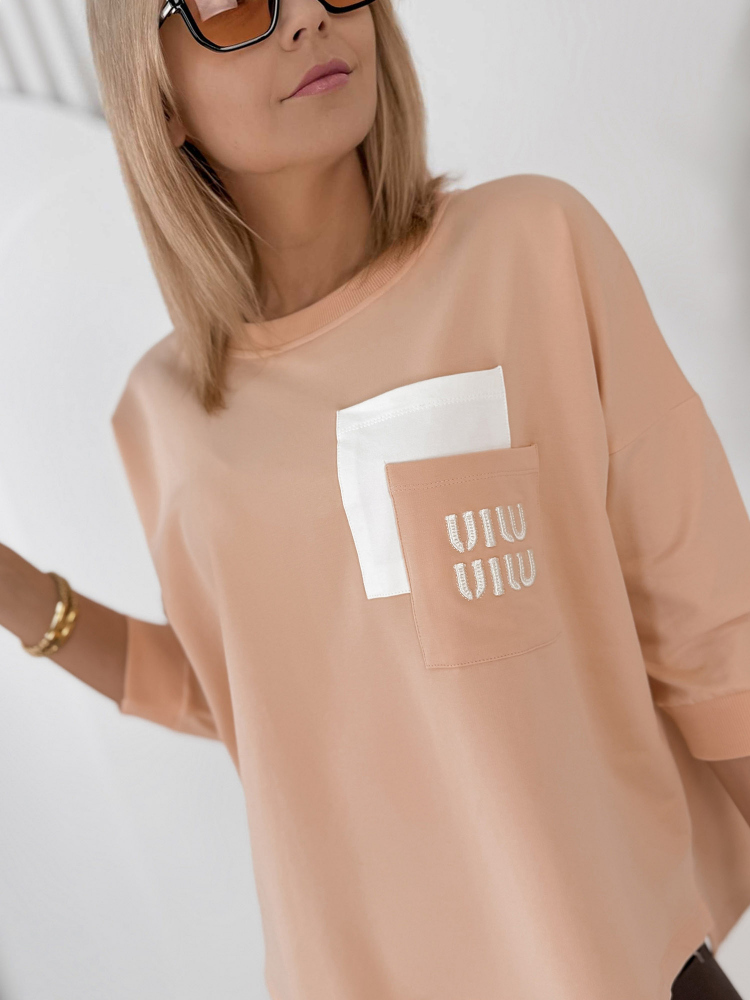 BLUZA RENLEY PIERSICA