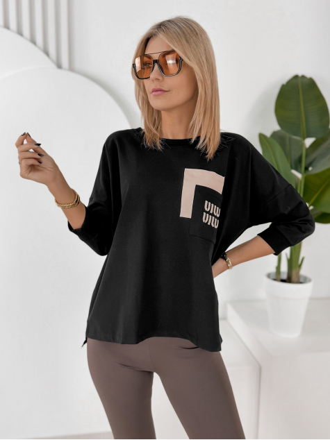 BLOUSE RENLEY NOIR