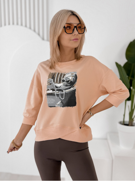 BLUZA MELISANDRE PIERSICA