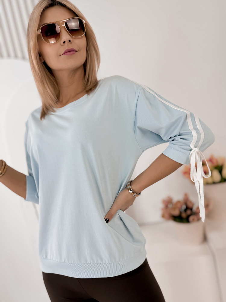BLUSE ORLANDO BLAU