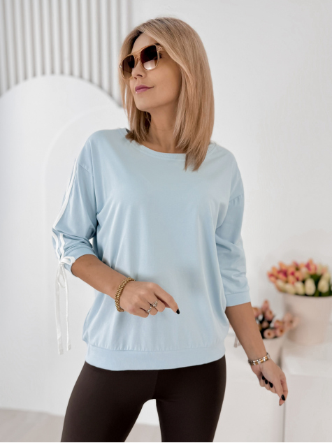 BLUSE ORLANDO BLAU