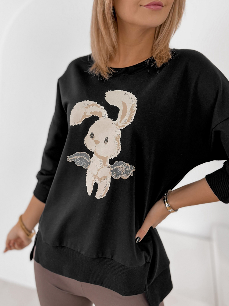 BLUZA FERRANTE NEAGRA