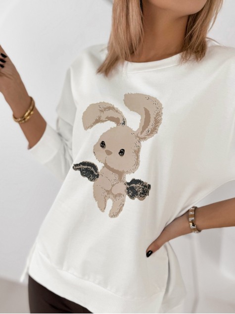 BLUZA FERRANTE ECRU