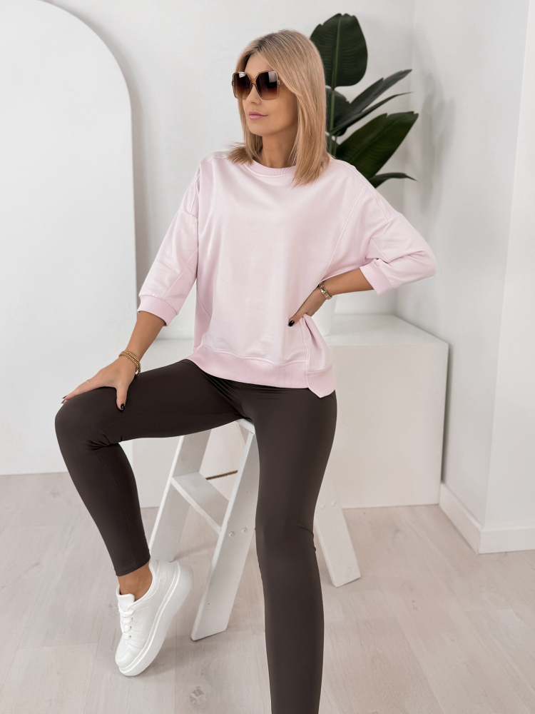 BLOUSE LORRAINE ROSE CLAIR