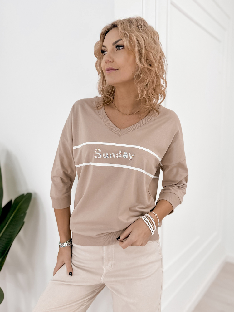 BLUZA TORRES BEJ