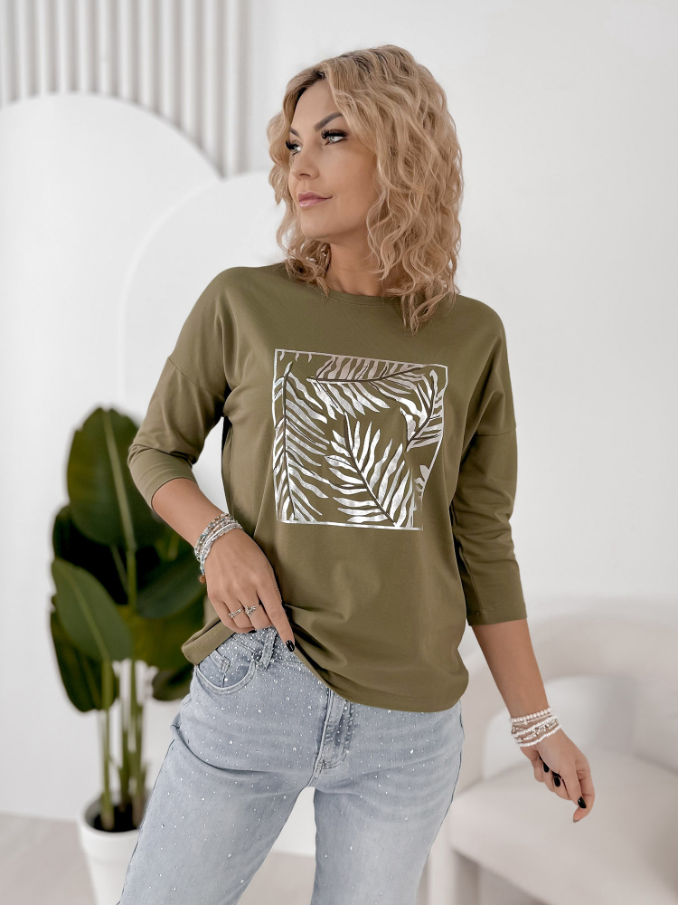 БЛУЗКА ARIANE KAHKI