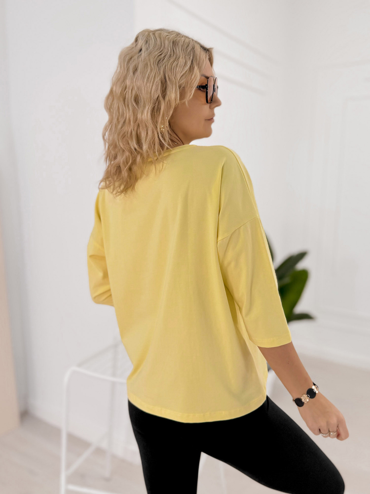 BLOUSE SABINE JAUNE