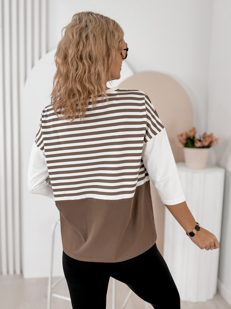 BLOUSE MATISSE BROWN