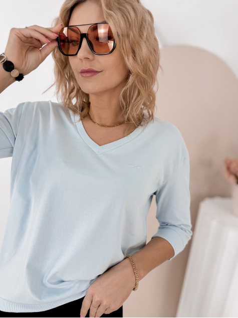 BLOUSE BLUE SOLENA