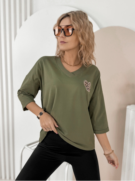 BLUSE PHILIPE KHAKI