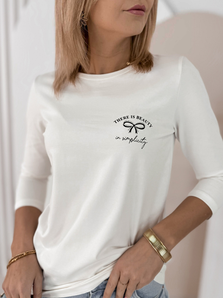BLOUSE IGRITTE ÉCRU