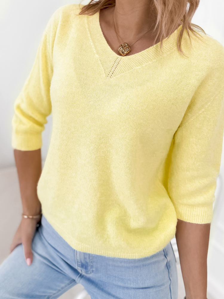 SWEATER VERONA JAUNE