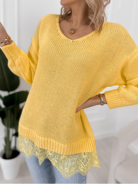 SWEATER LENOX YELLOW