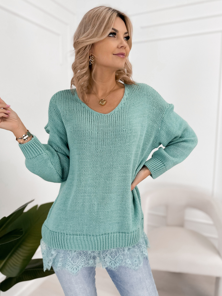 SWEATER LENOX MENTHE