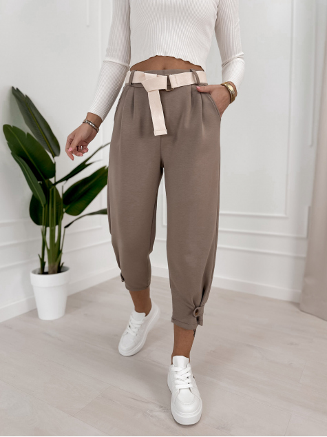 HOSE VENTURA DUNKELBEIGES