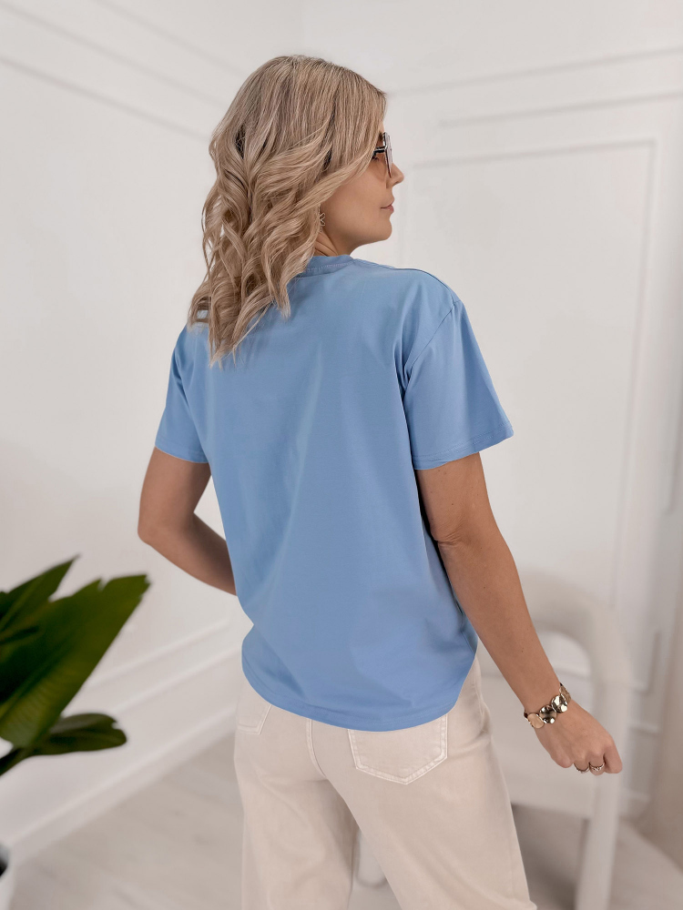 BLUSE SELENA BLAU