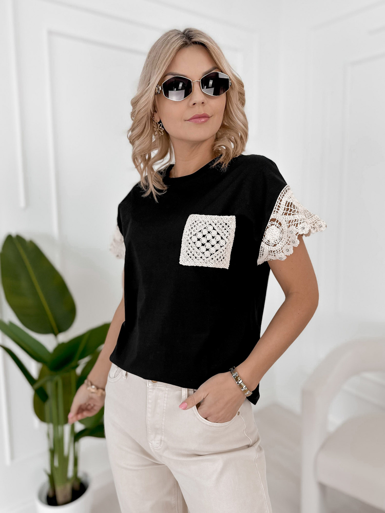 BLOUSE JUNO BLACK