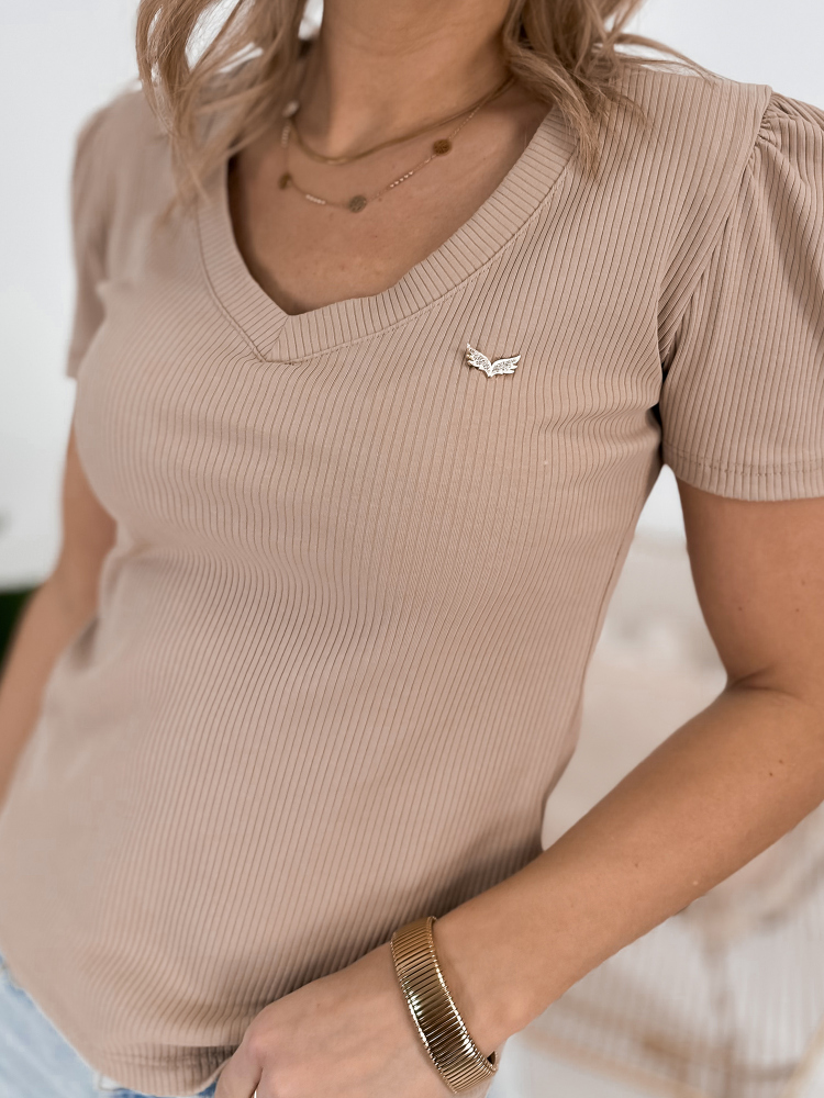 BLUSE LOISEL BEIGE