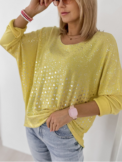 BLUZA HARLEY GALBENA