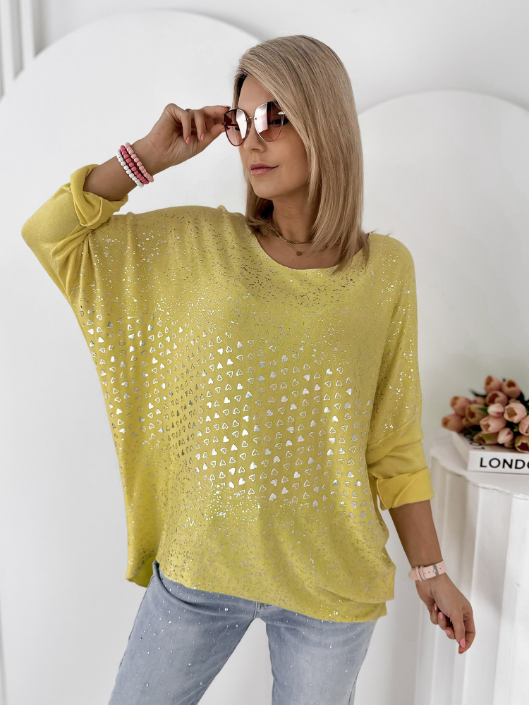 BLOUSE HARLEY JAUNE