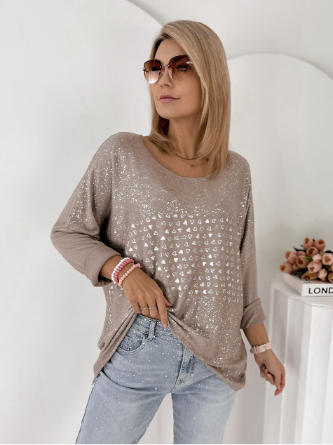 BLUZA HARLEY BEJ INCHIS
