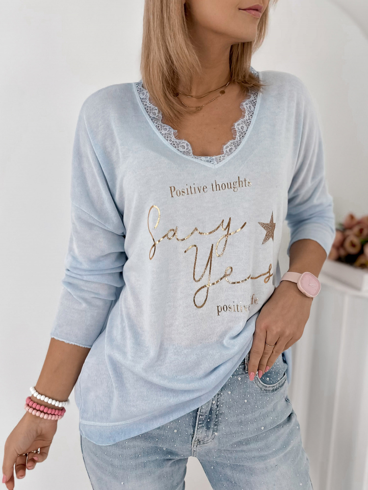 BLUSE MARLA BLAU