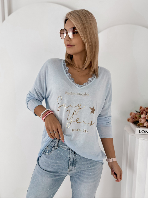 BLUZA MARLA BLUE