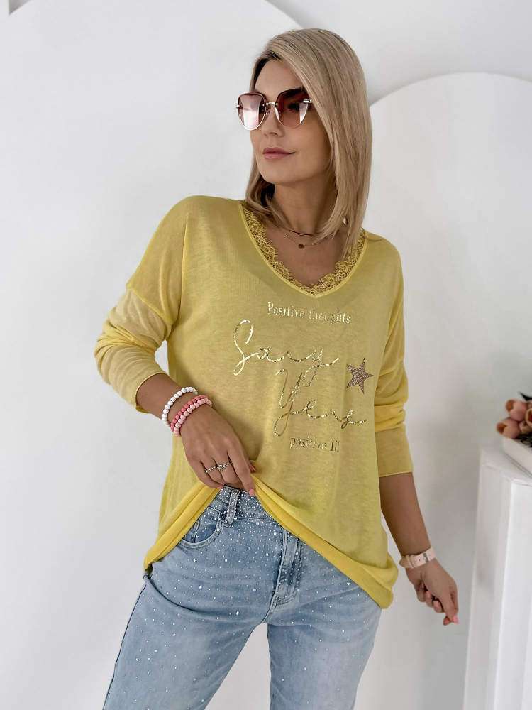 BLUSE MARLA GELBE