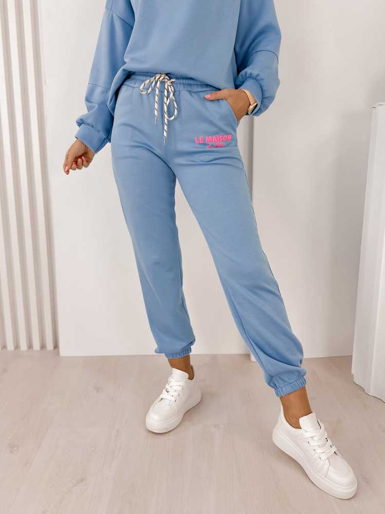 ENSEMBLE ROBE INDIGO BLEU
