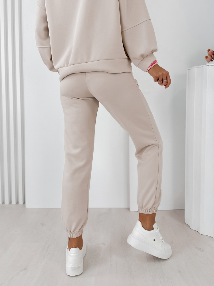 ENSEMBLE ROBE INDIGO BEIGE