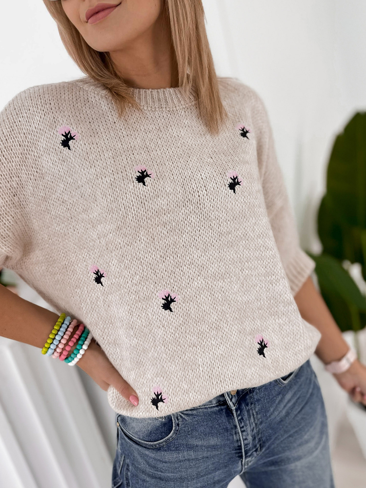 PULLOVER THELMA BEIGE