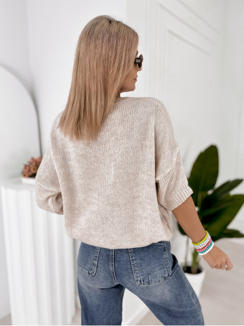 PULLOVER THELMA BEIGE