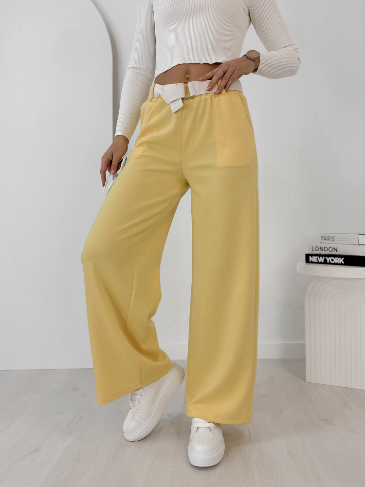 PANTALONI ROWAN GALBEN
