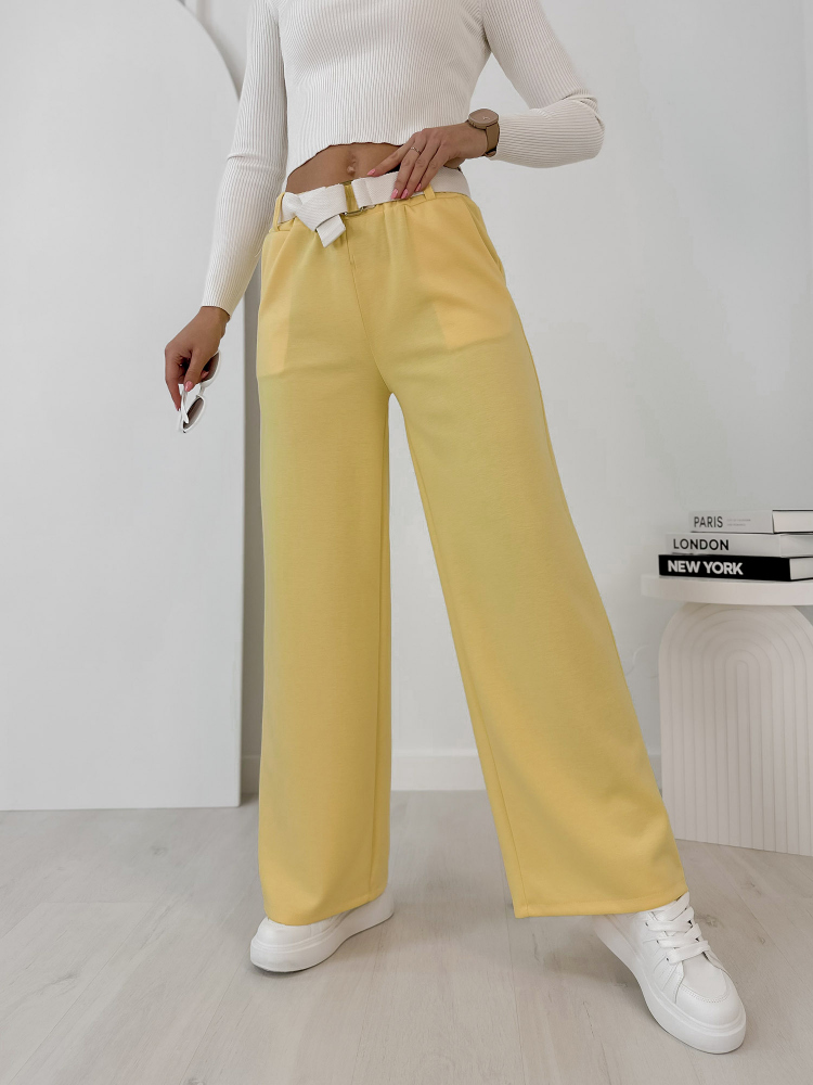 PANTALONI ROWAN GALBEN