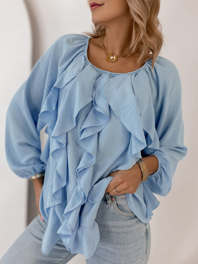 BLUSE HADLEY BLAU