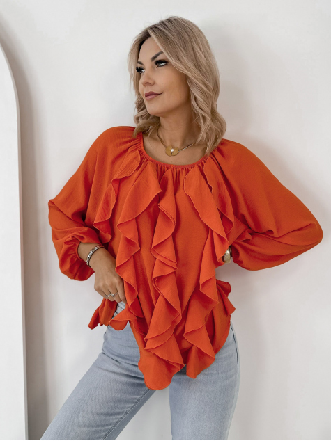 BLÚZKA HADLEY ORANŽOVÁ