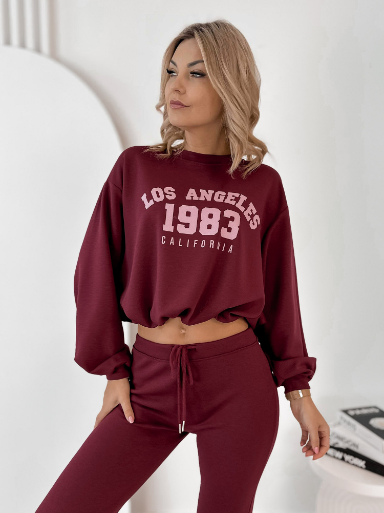 KOMPLEKTS KLEITA LAUREL BORDO
