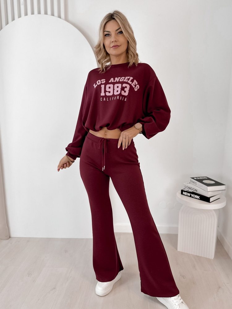 SET KLEID LAUREL BORDEAUX