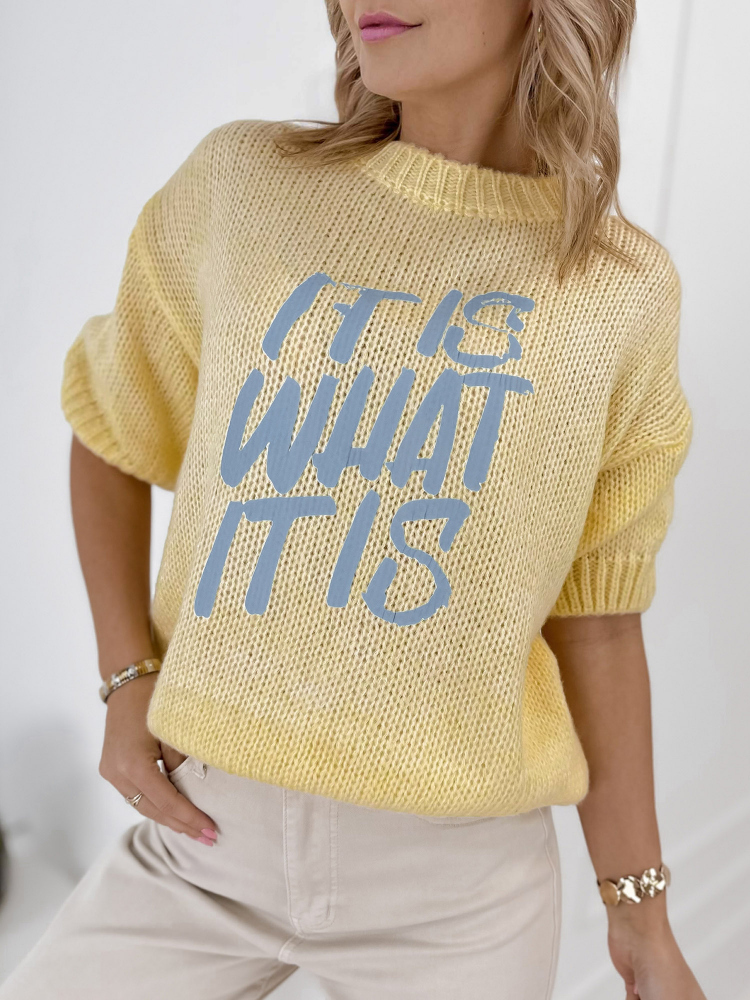 SWEATER FREMONT JAUNE