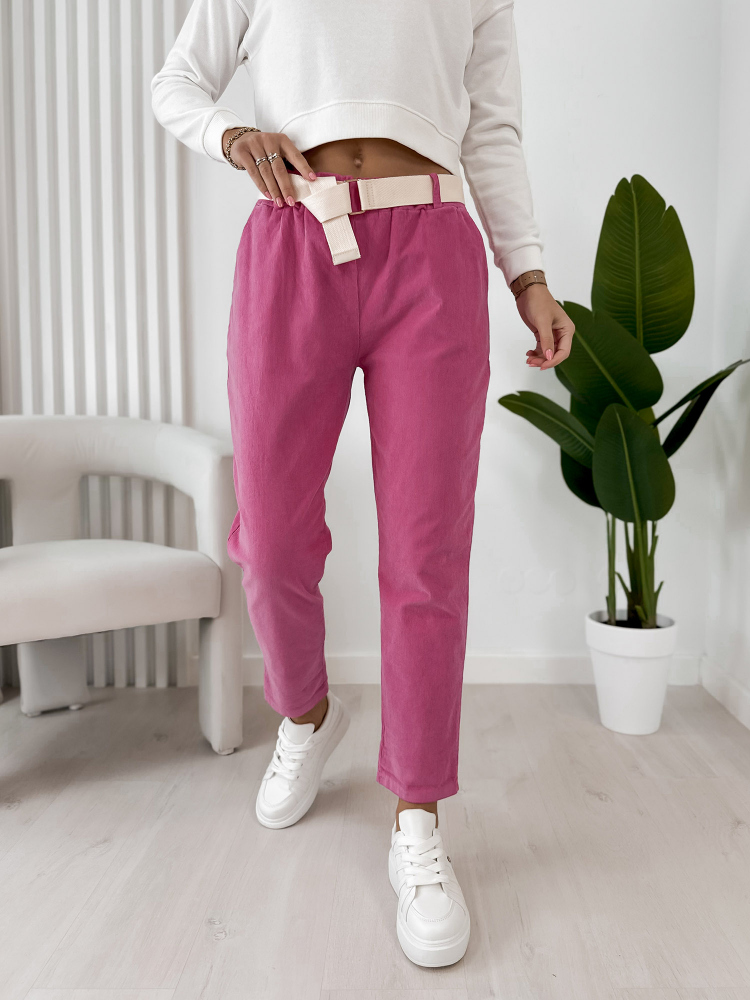 PANTALONI CORDUROY ADDISON ROZ